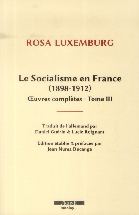 Emprunter Oeuvres complètes. Tome 3, Le socialisme en France livre