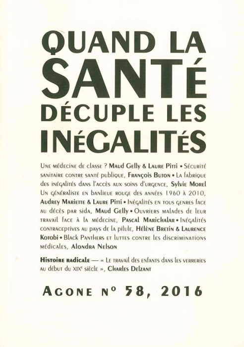 Emprunter Agone N° 58 : Quand la santé découple les inégalités livre