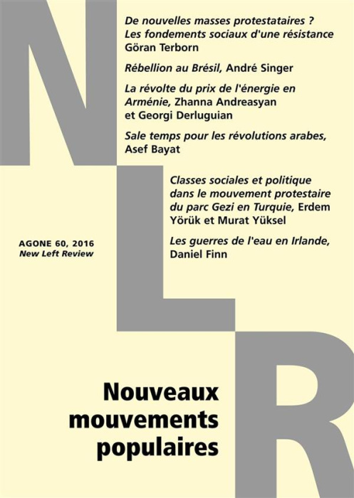 Emprunter Agone N° 60, 2016 : Nouvelles masses, nouveaux mouvements ? livre