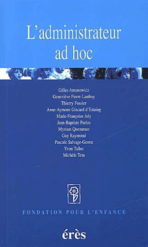 Emprunter L'administrateur ad hoc livre