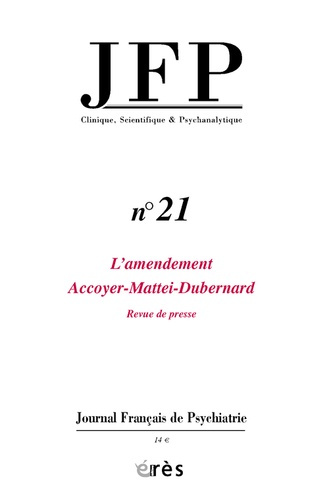 Emprunter JFP 21 - AMENDEMENT ACCOYER-MATTEI livre