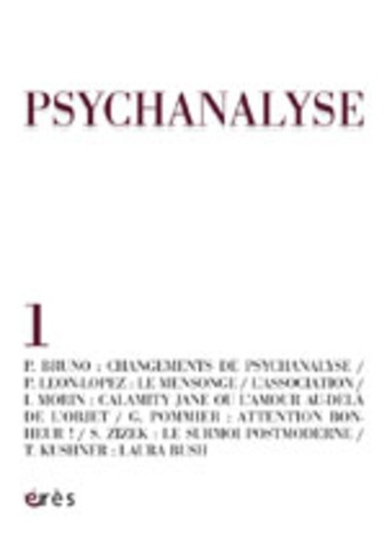 Emprunter PSYCHANALYSE 01 - CHANGEMENT DE PSYCHANALYSE livre