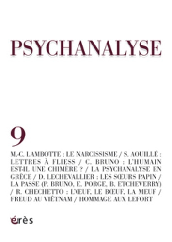 Emprunter PSYCHANALYSE 09 - LE NARCISSISME. LES FONDEMENTS DE L'HUMAIN livre