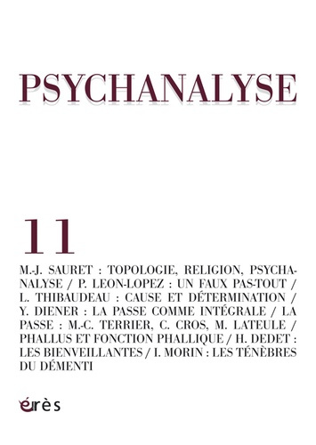 Emprunter PSYCHANALYSE 11 - PHALLUS ET FONCTION PHALIQUE (SUITE ET FIN) livre