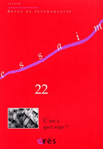 Emprunter Essaim N° 22, Printemps 2009 : C'est à quel sujet ? livre