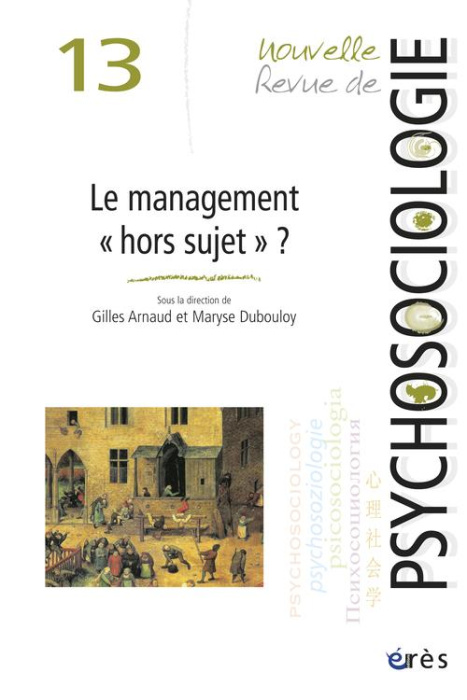 Emprunter Nouvelle revue de psychosociologie N° 13, Printemps 2012 : Le management