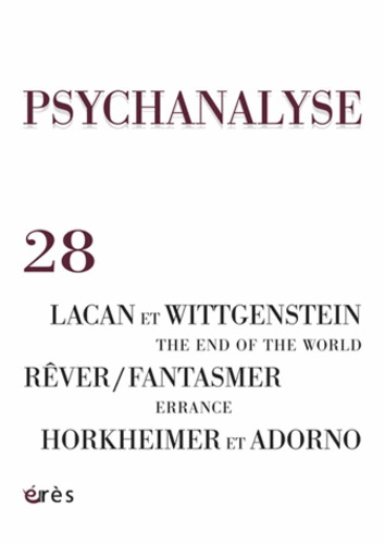 Emprunter PSYCHANALYSE 28 - REVER - FANTASMER livre