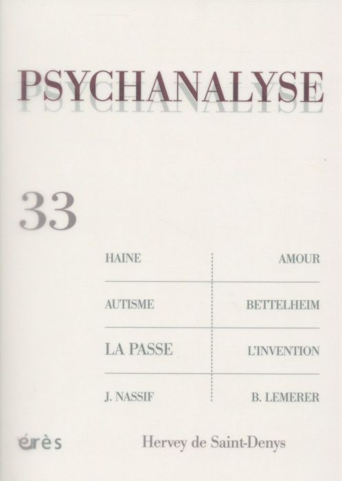 Emprunter Psychanalyse N° 33, Mai 2015 livre