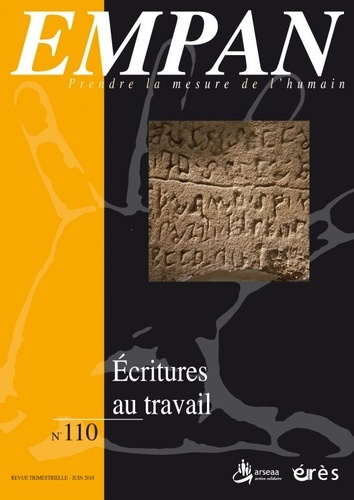 Emprunter Empan N° 110, juin 2018 : Ecritures au travail livre