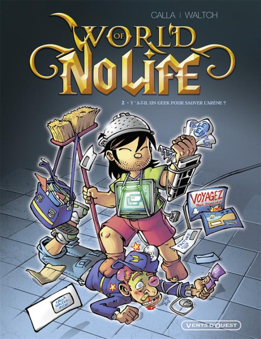 Emprunter World of No life Tome 2 : Y a-t-il un geek pour sauver l'arène ? livre