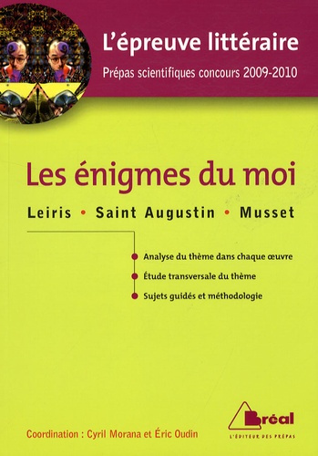 Emprunter Les énigmes du moi. Leiris, L'Age d'homme ; Saint Augustin, Confessions (livre X) ; Musset, Lorenzac livre