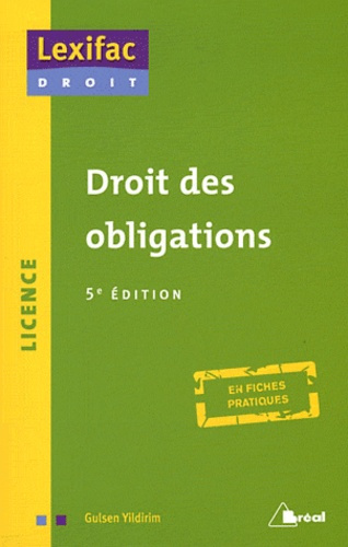 Emprunter Droit des obligations. 5e édition livre