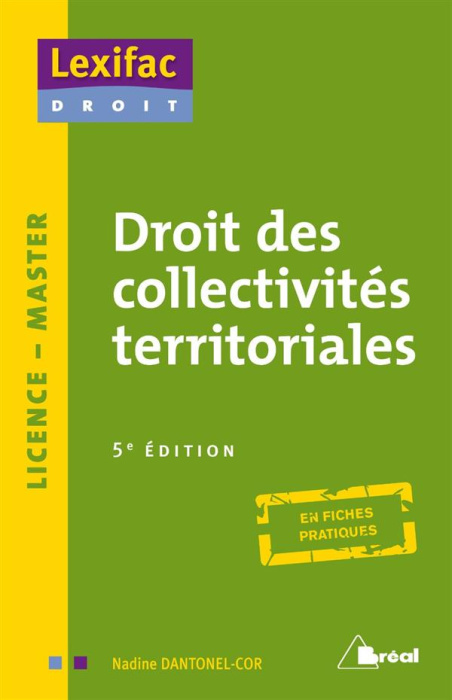 Emprunter DROIT DES COLLECTIVITES TERRITIORIALES livre