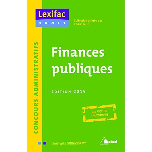 Emprunter Finances publiques. Edition 2015 livre