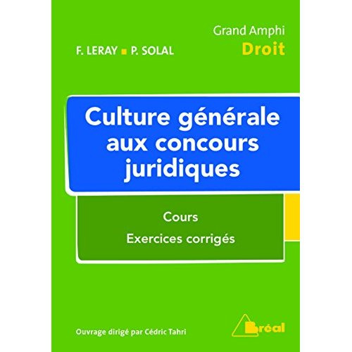 Emprunter Culture générale aux concours juridiques livre