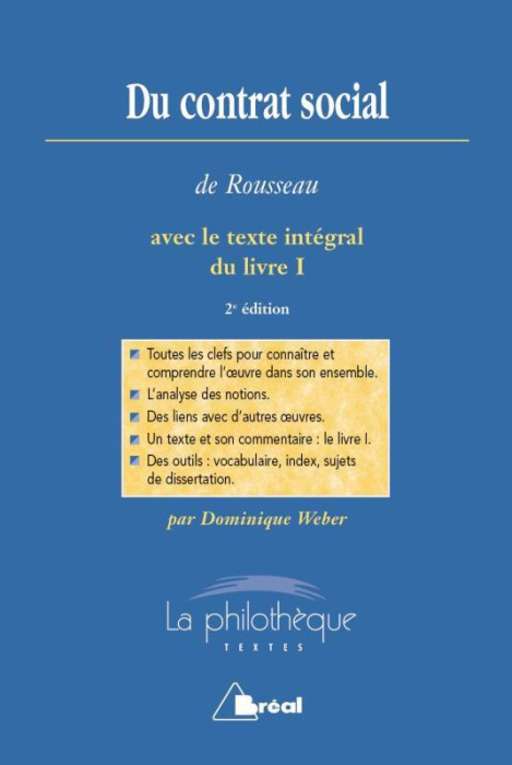 Emprunter Du contrat social. 2e édition livre
