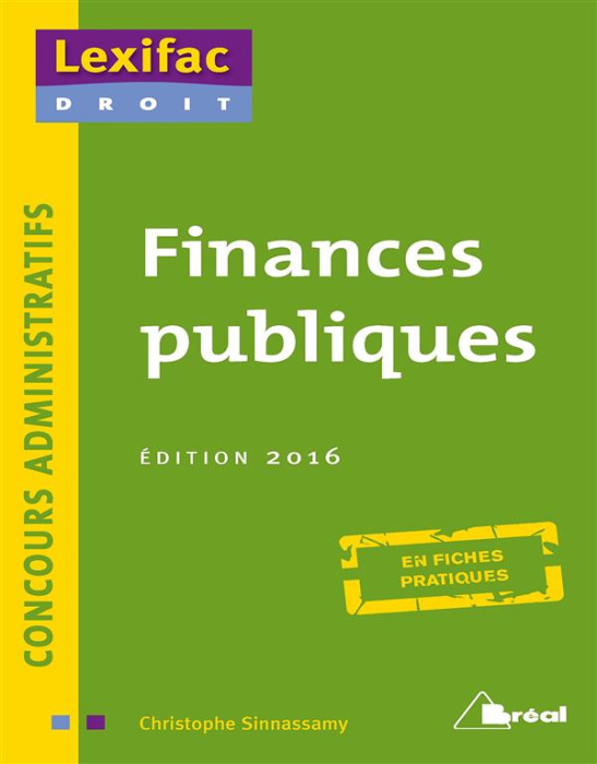 Emprunter Finances publiques. Edition 2016 livre
