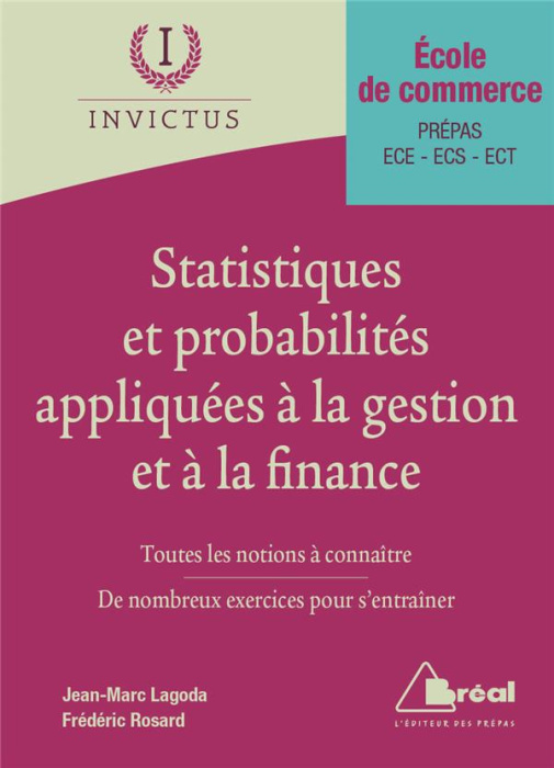 Emprunter Les statistiques et probabilités appliquées à la gestion et à la finance livre