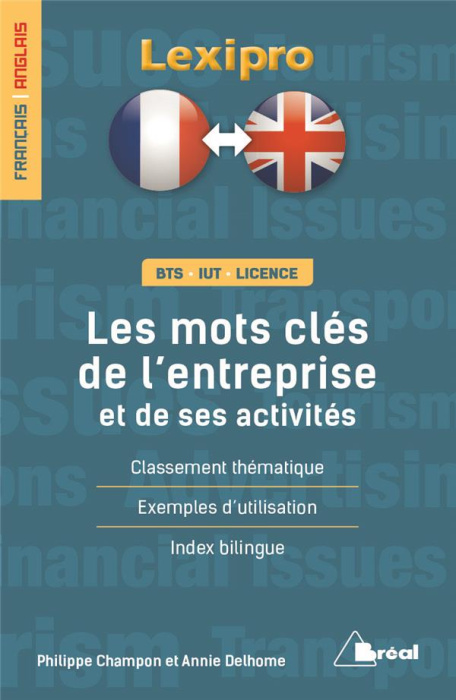 Emprunter Les mots clés de l'entreprise et de ses activités. Edition bilingue français-anglais livre