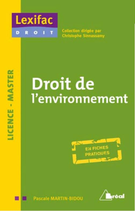 Emprunter Droit de l'environnement. Licence & Master livre