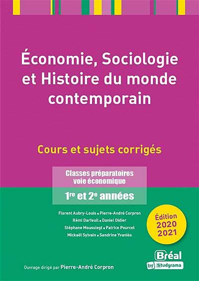 Emprunter Economie, sociologie et histoire du monde contemporain. Edition 2020-2021 livre