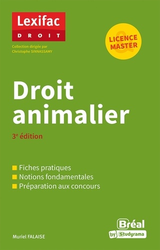 Emprunter Droit animalier. 3e édition livre