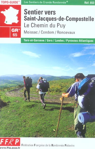 Emprunter Sentier vers Saint-Jacques-de-Compostelle. Le Chemin du Puy, Moissac/Roncevaux livre