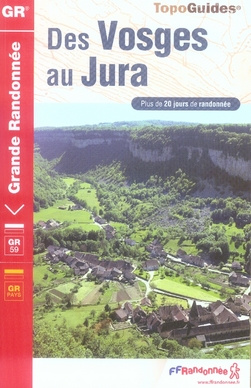 Emprunter Des Vosges au Jura. Plus de 20 jours de randonnée livre