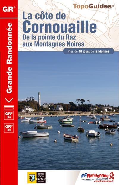 Emprunter La côte de Cornouaille. De la pointe du Raz aux Montagnes Noires. Plus de 40 jours de randonnée, 3e livre