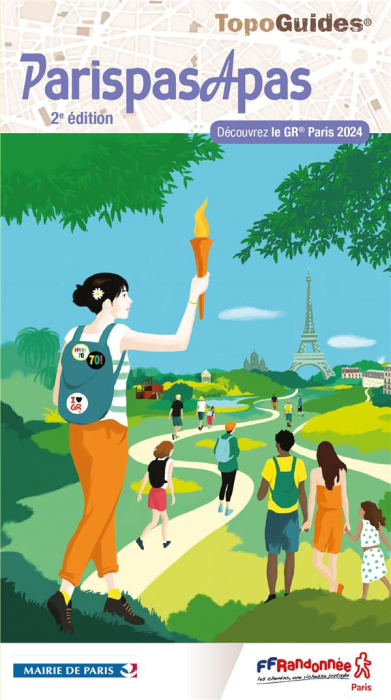 Emprunter Paris pas à pas. Découvrir le GR Paris 2024, 2e édition livre