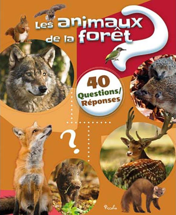 Emprunter Les animaux de la forêt. 40 questions réponses livre