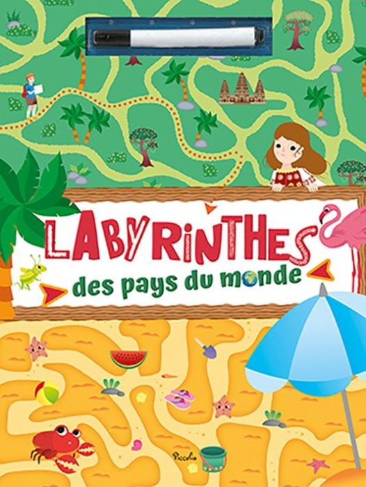Emprunter Labyrinthes des pays du monde. Je joue avec mon feutre livre