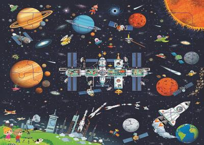 Emprunter N.5 UN VOYAGE DANS L'ESPACE - 48 PIECES livre