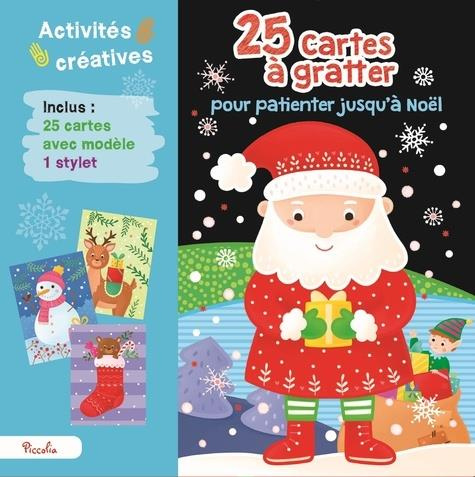 Emprunter 25 cartes à gratter pour patienter jusqu'à Noël . Avec 1 stylet livre