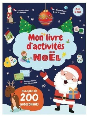 Emprunter Activités, bricolage et jeux Noël. Avec plus de 200 autocollants livre