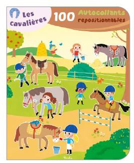 Emprunter Les cavalières. 100 autocollants repositionnables livre