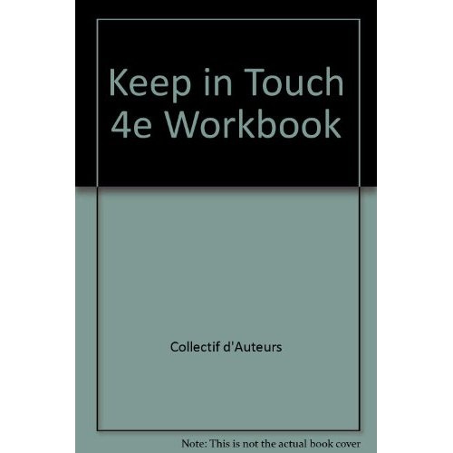 Emprunter Keep in touch 4e workbook livre