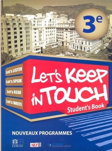 Emprunter Let's keep in touch 3e student's book rci livre