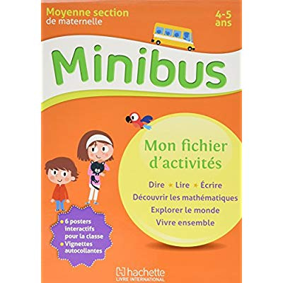 Emprunter Maternelle Moyenne section Minibus. Mon fichier d'activités, Edition 2022 livre