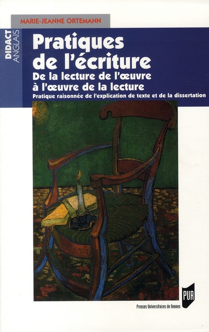 Emprunter Pratiques de l'écriture. De la lecture de l'oeuvre à l'oeuvre de la lecture, Pratique raisonnée de l livre