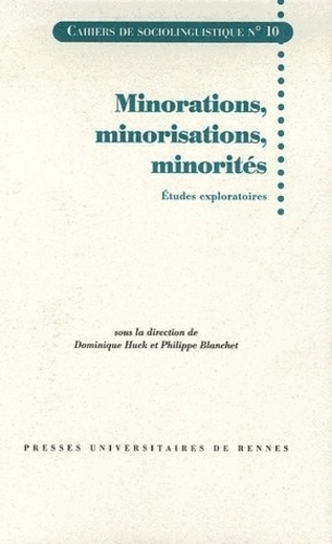 Emprunter Minorations, minorisations, minorités. Etudes exploratoires livre