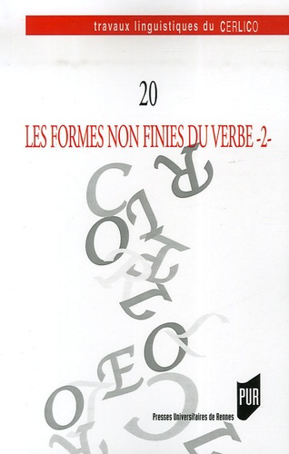Emprunter Les formes non finies du verbe. Tome 2 livre