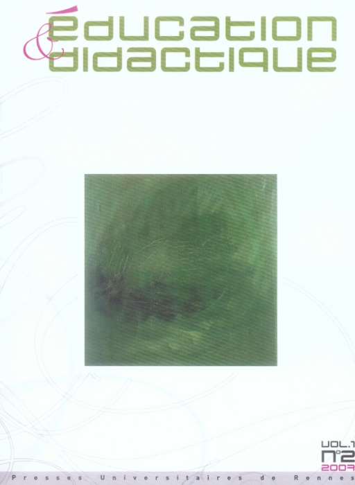 Emprunter Education & didactique N° 2, Volume 1 livre