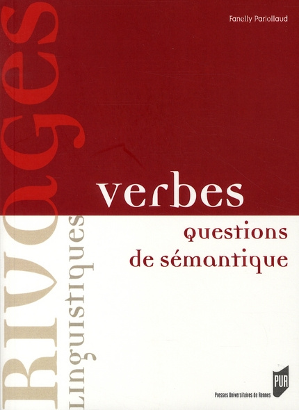 Emprunter Verbes. Questions de sémantique livre