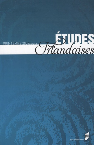 Emprunter Etudes irlandaises N° 34-1, Printemps 2009 livre