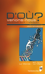 Emprunter D'où venons-nous ? Retours sue l'origine livre
