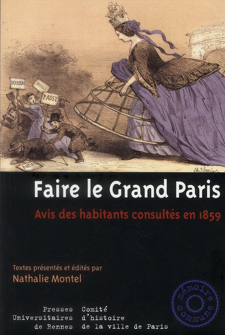 Emprunter Faire le Grand Paris. Avis des habitants consultés en 1859 livre
