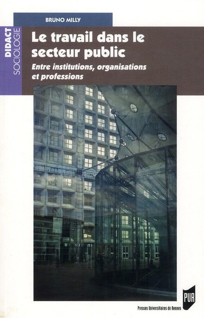 Emprunter Le travail dans le secteur public. Entre institutions, organisations et professions livre