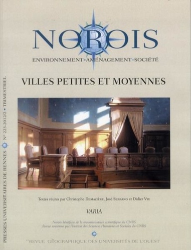 Emprunter Norois N° 223-2012/2 : Villes petites et moyennes livre