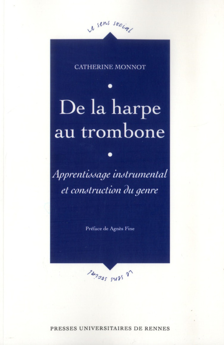 Emprunter De la harpe au trombone. Apprentissage instrumental et construction du genre livre